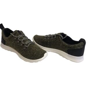 Not Rated Denise Womens Sneakers Size 6.5 Green Gray Lace Up Fashion Shoes